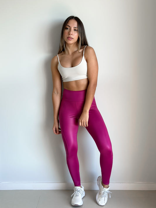 LEGGING GLOSS ROSA FUSCIA