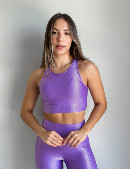 TOP CHARM LILÁS