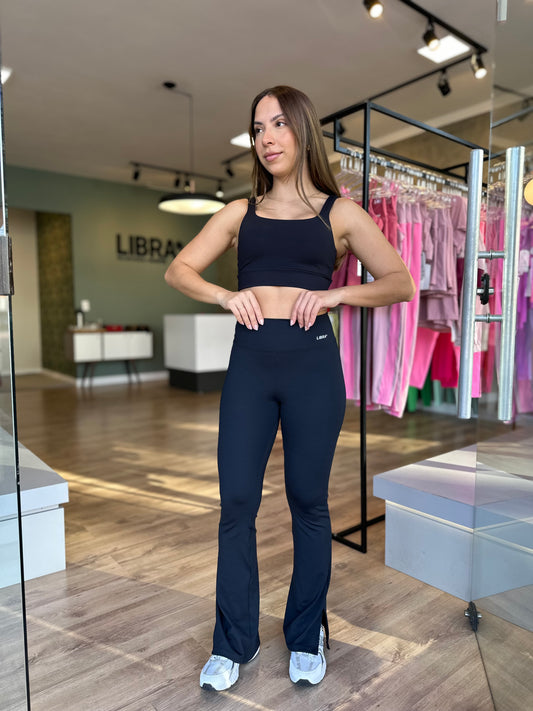 CALÇA FLARE HYPER PRETA
