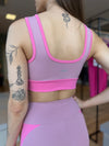 TOP COLOR BLOCK HYPER ROSÉ