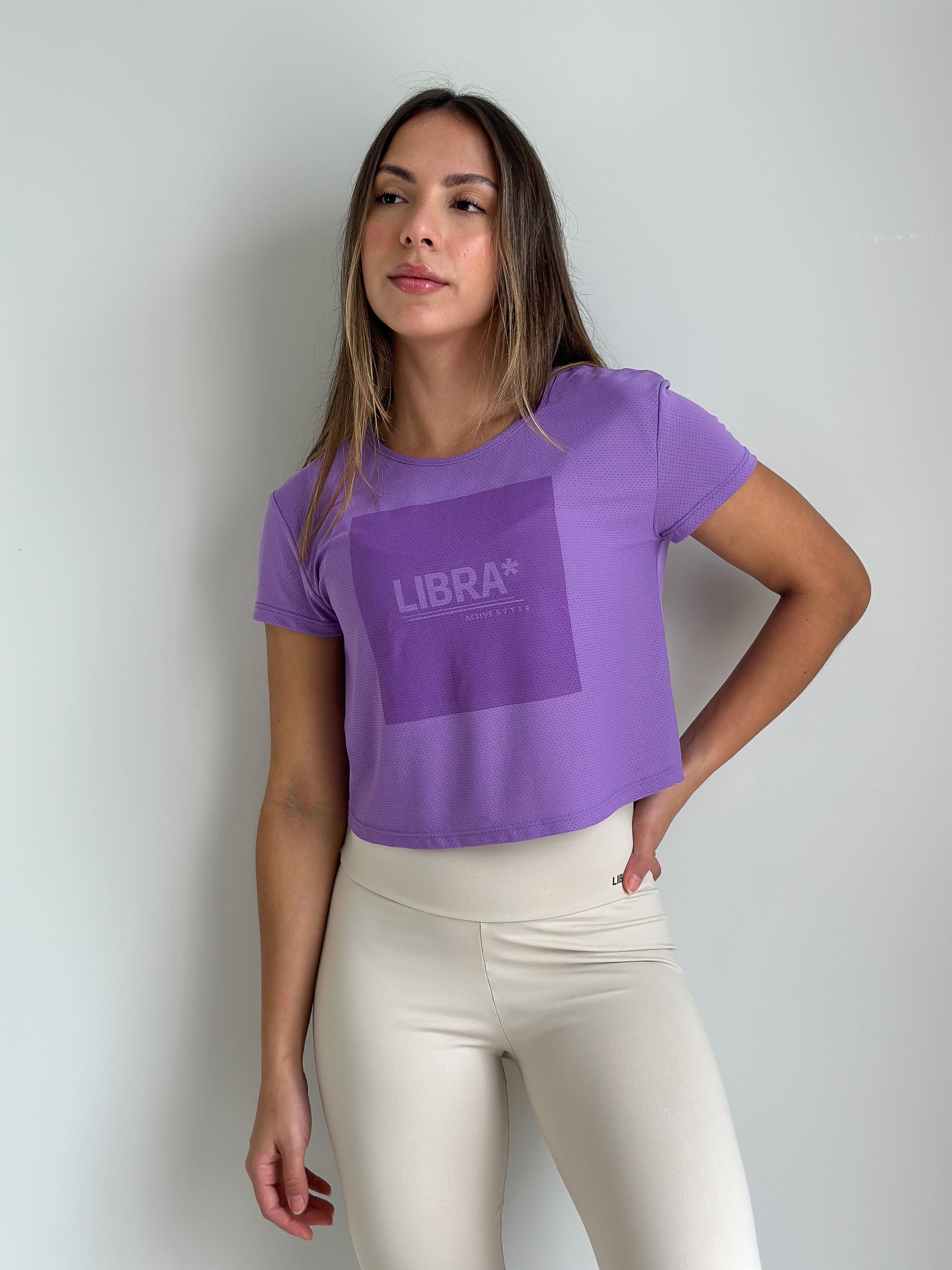 CAMISETA ESTAMPADA FRESH LILAS