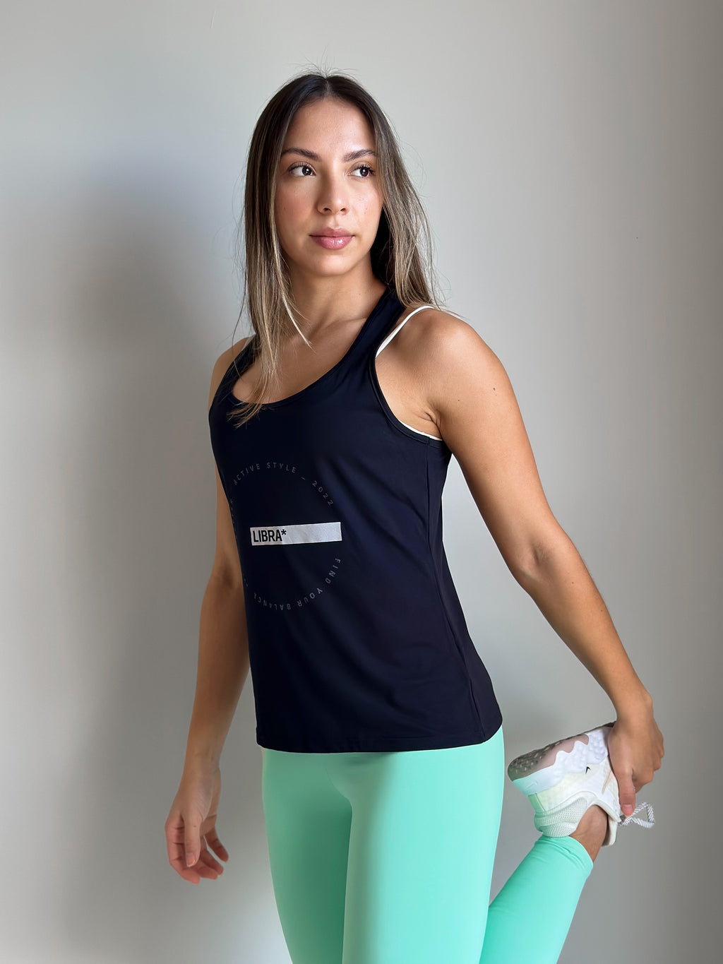 REGATA ESTAMPADA ICE FIT CO2 PRETA