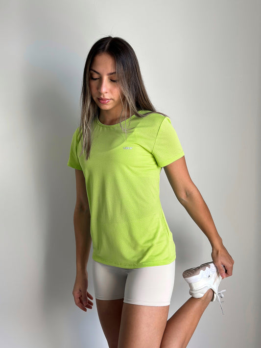 CAMISETA LOGO FRESH VERDE LIMÃO