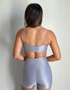 SHORTS CHARM CINZA CLEAN