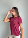 CAMISETA LOGO FRESH MARSALA