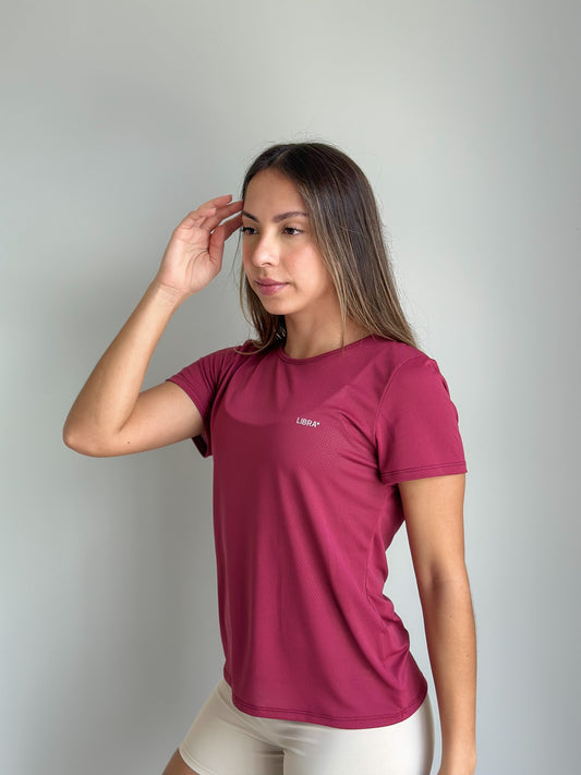 CAMISETA LOGO FRESH MARSALA