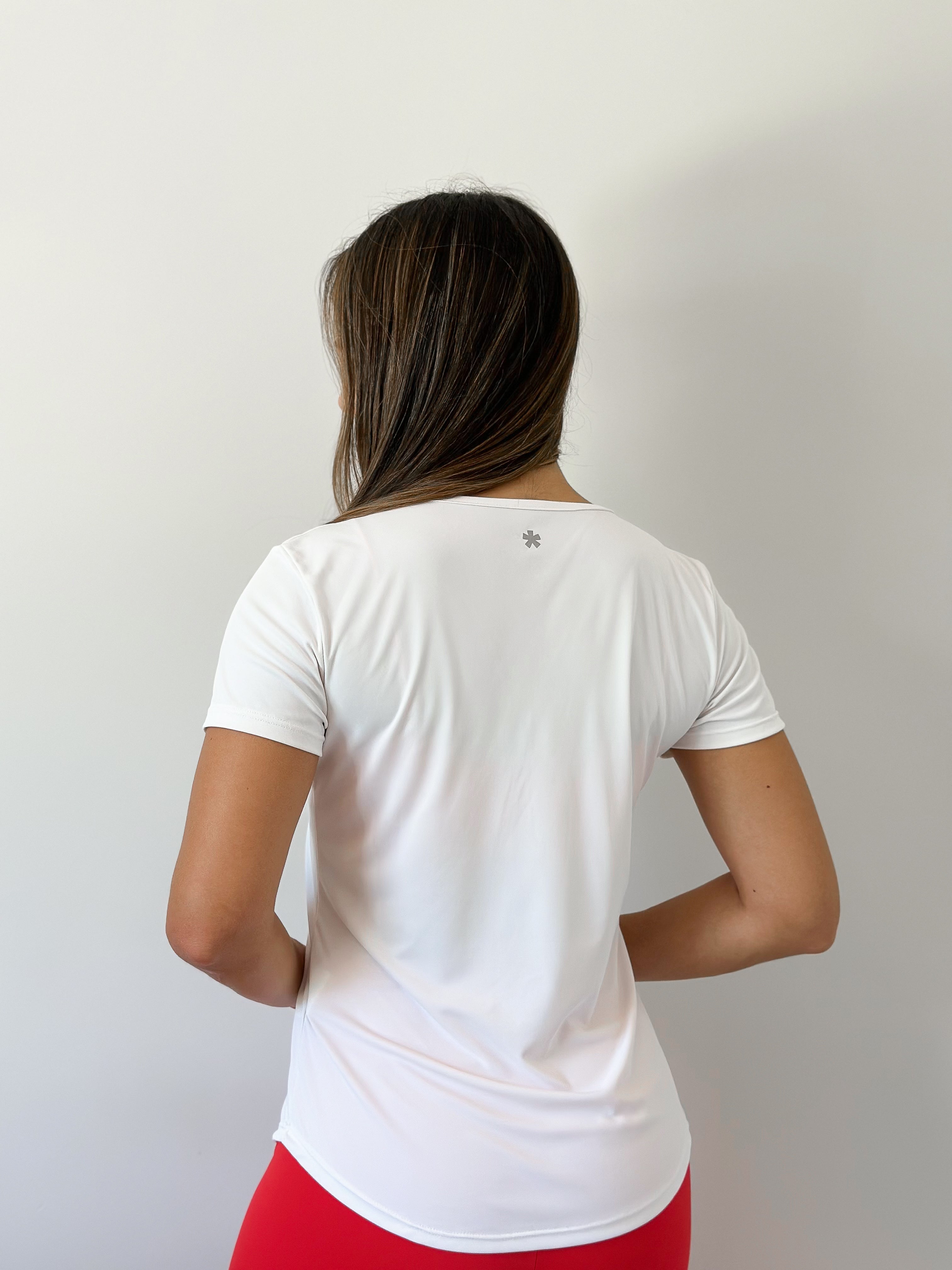 CAMISETA LOGO ICE FIT CO2 OFF-WHITE