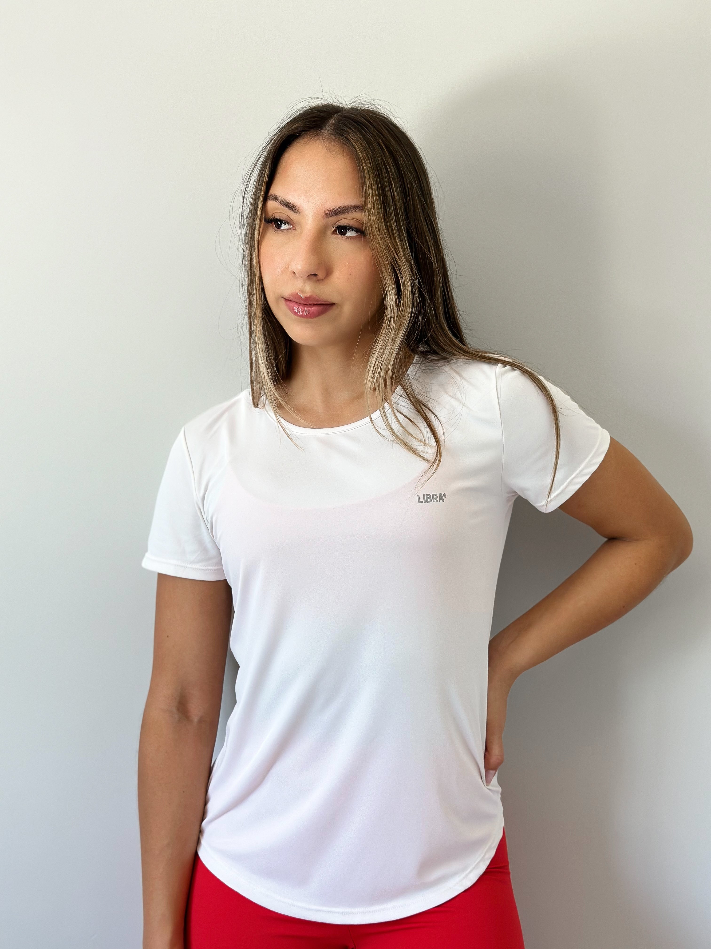 CAMISETA LOGO ICE FIT CO2 OFF-WHITE