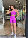 BERMUDA FITNESS CHARM PURPLE GLOW