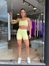SHORTS MOVE AMARELO MANTEIGA