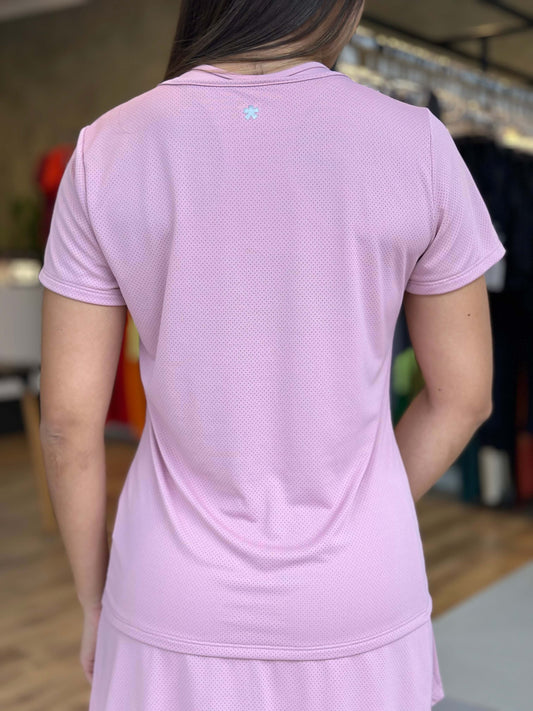 CAMISETA LOGO FRESH ROSÊ