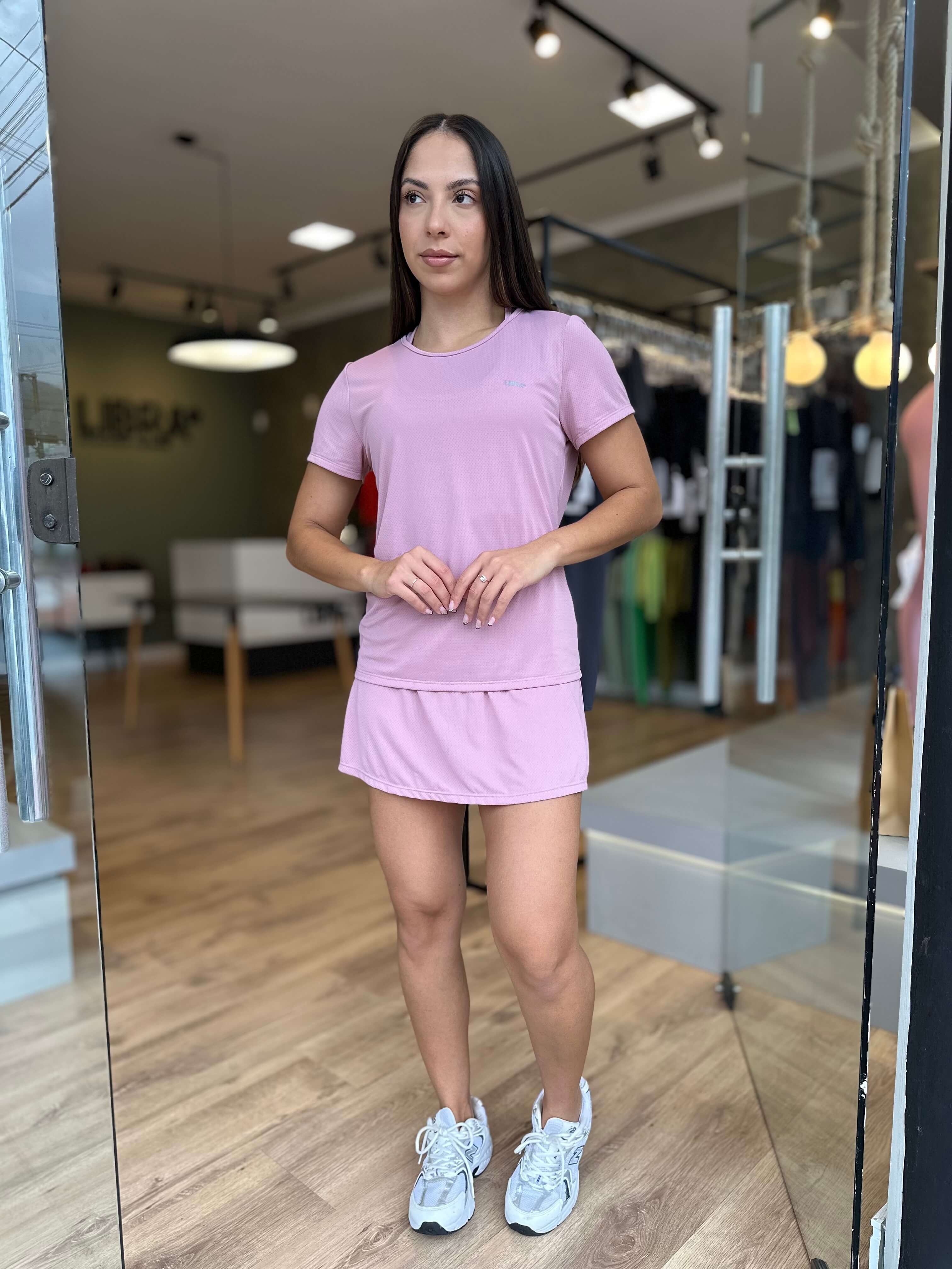 CAMISETA LOGO FRESH ROSÊ
