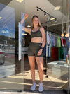 TOP SLIM HYPER VERDE MILITAR