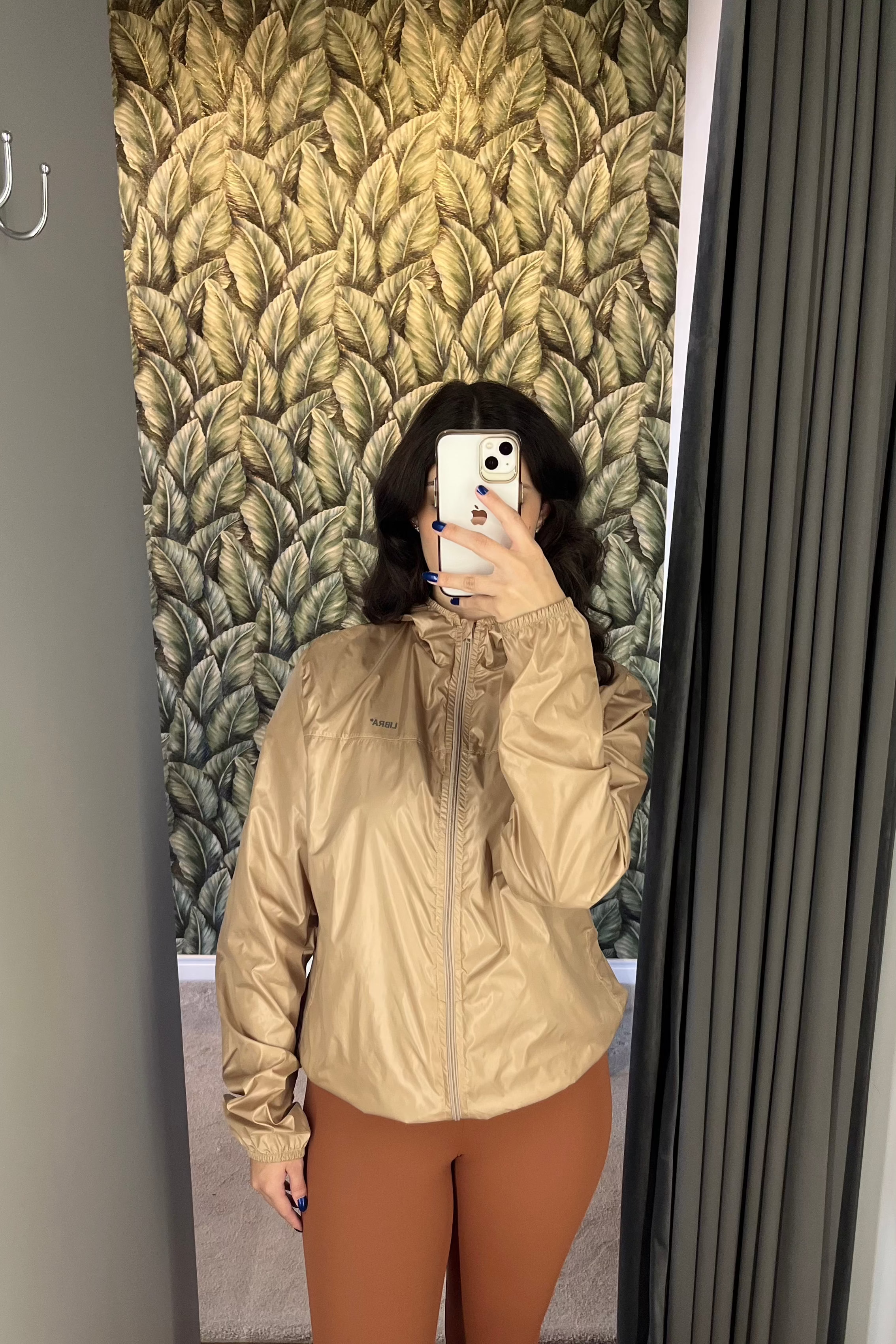 JAQUETA CORTA-VENTO REFLECT NEW BEIGE GOLD