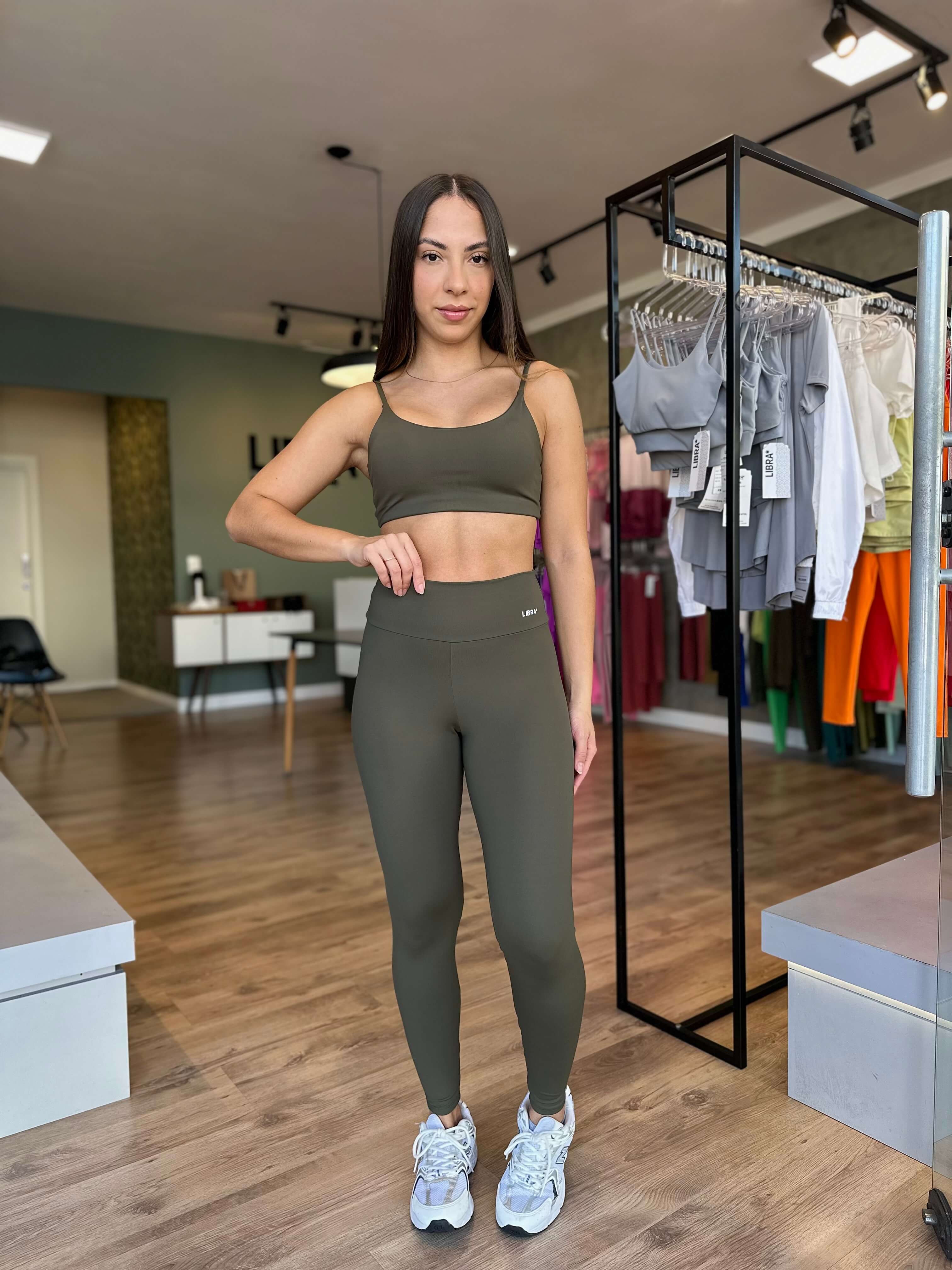 LEGGING HYPER VERDE MILITAR