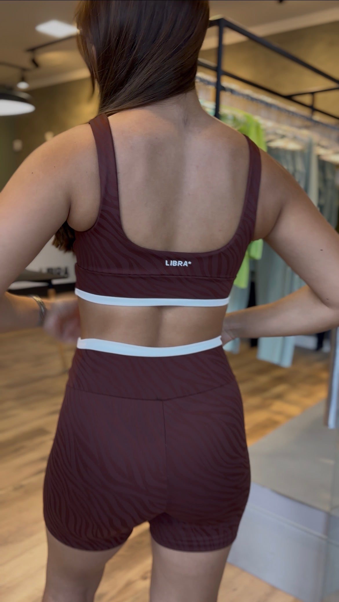SHORTS JACQUARD ZEBRA LUMI