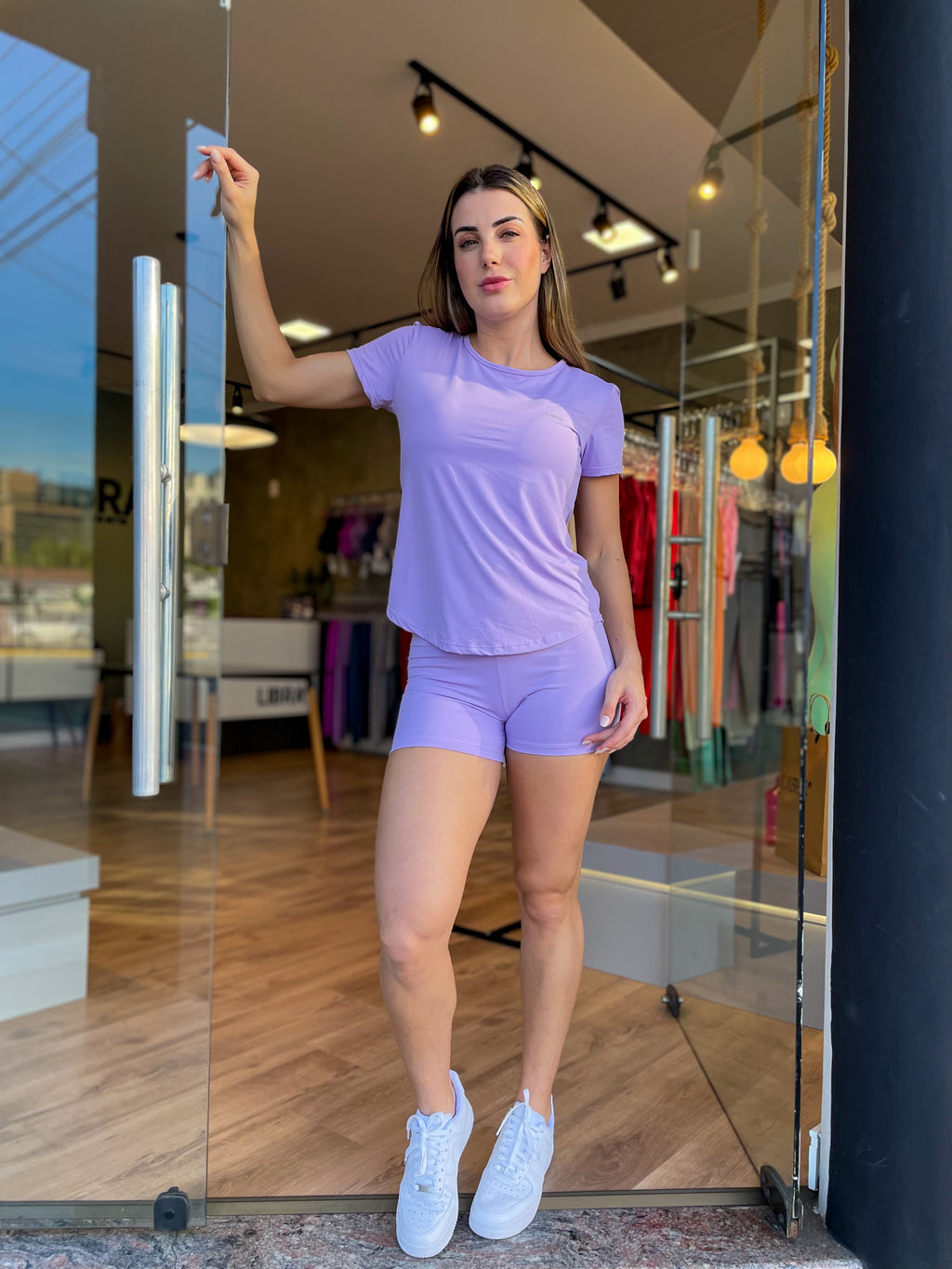 BABY LOOK FROST LIGHT LILÁS