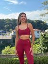 LEGGING HYPER MARSALA