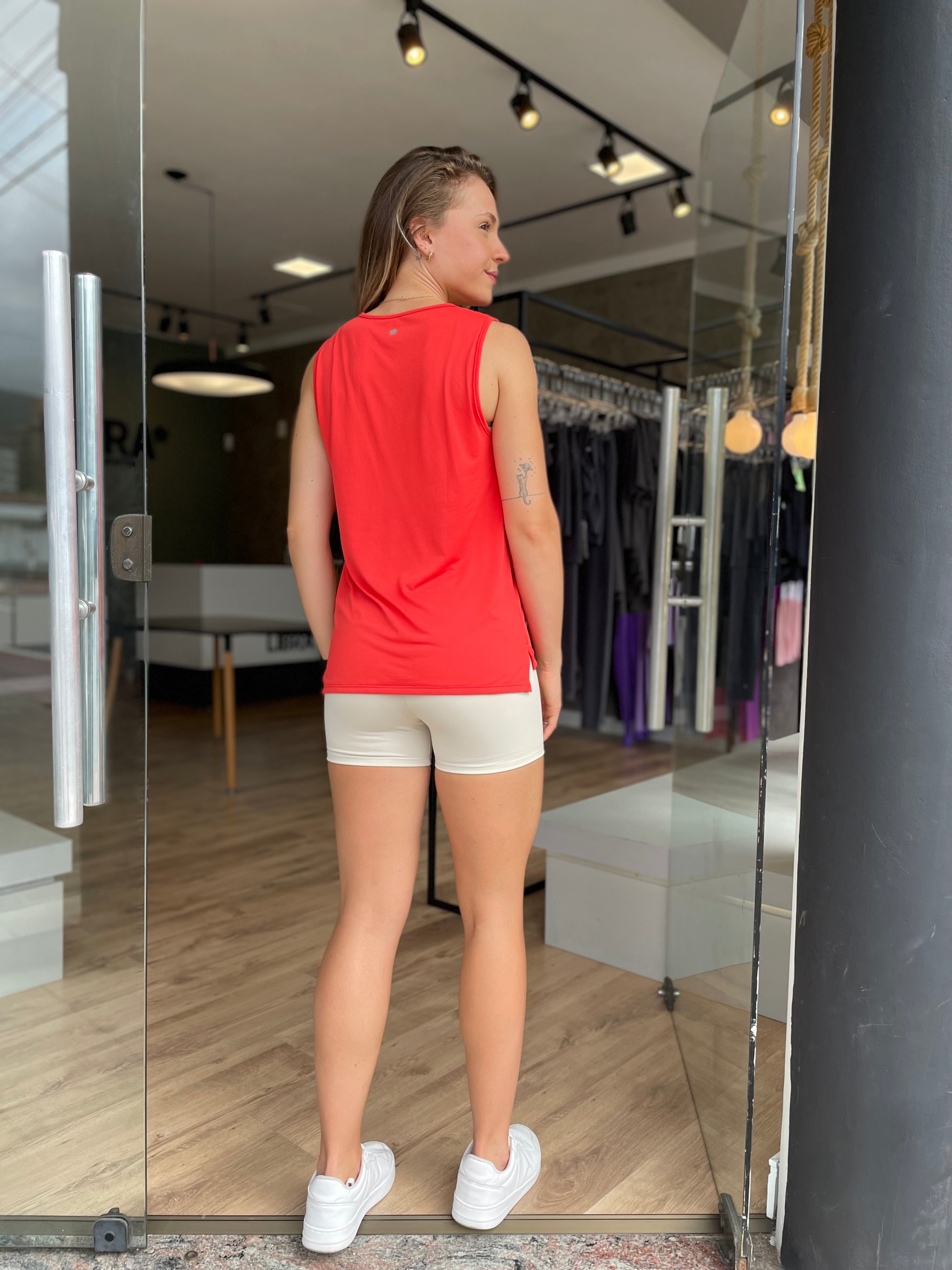 REGATA ALONGADA FRESH VERMELHO