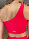 TOP OMBRO SÓ CHARM VERMELHO