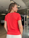 CAMISETA LOGO FRESH VERMELHA