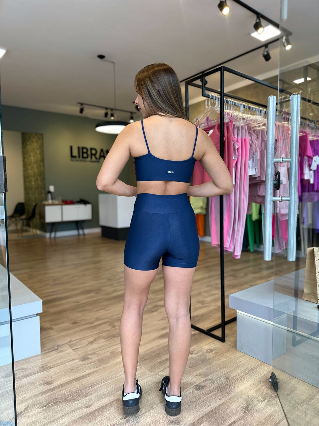 SHORTS CHARM AZUL MARINHO