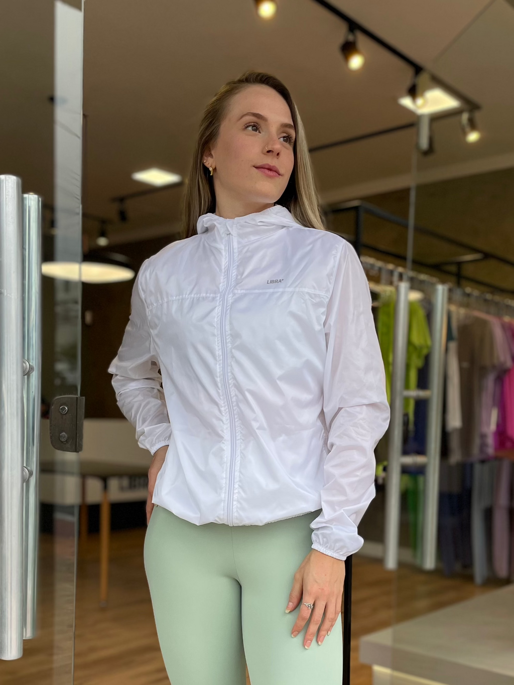 JAQUETA CORTA-VENTO REFLECT NEW BRANCA