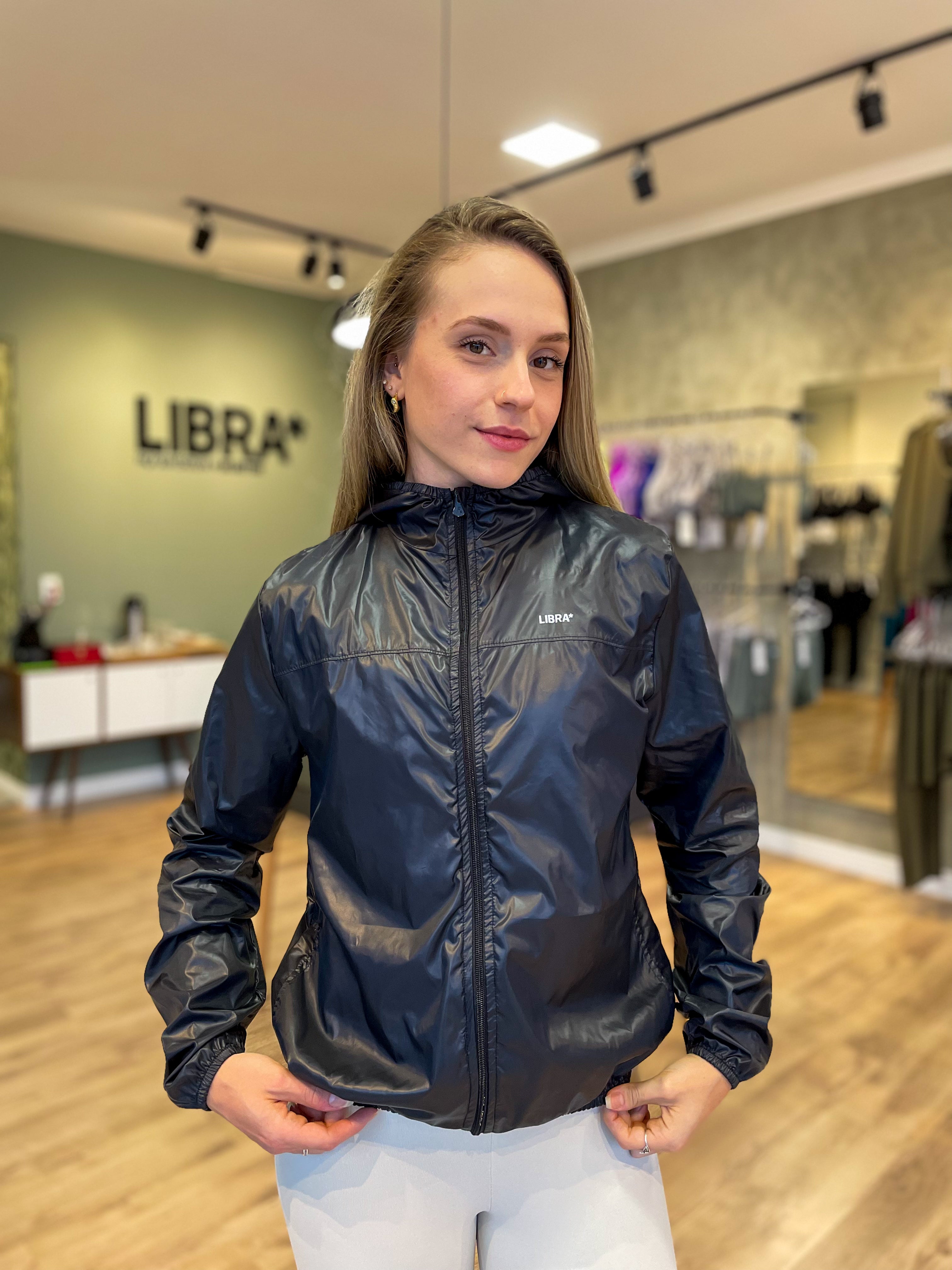 JAQUETA CORTA-VENTO REFLECT NEW PRETA