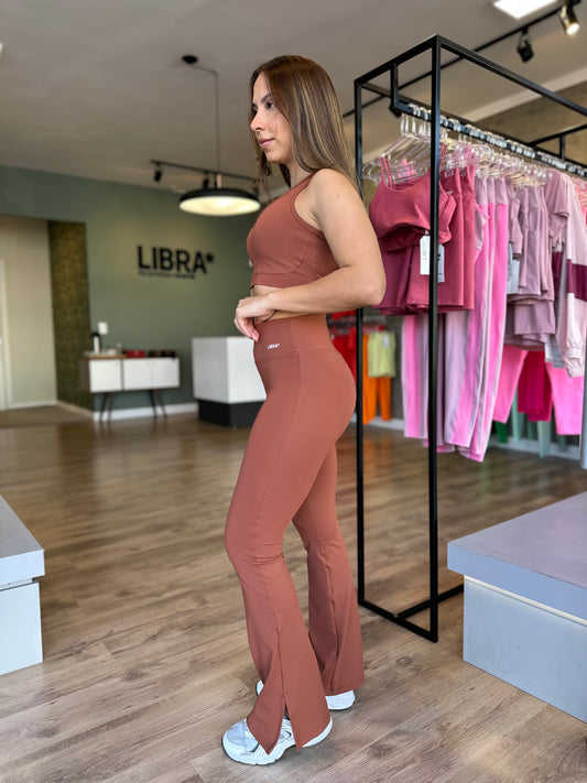 CALÇA FLARE HYPER CACAU