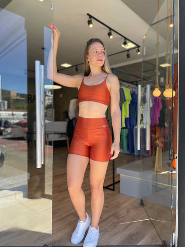 SHORTS CHARM TERRACOTA
