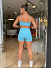 SHORTS HYPER AZUL CARIBE