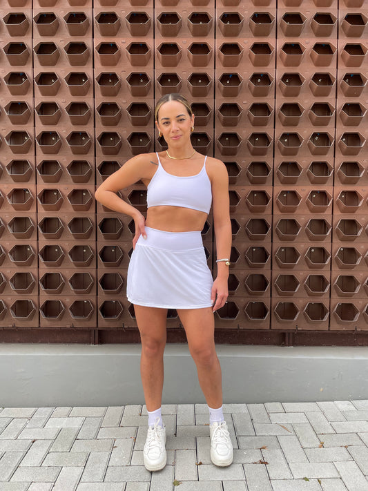 SAIA SHORTS FRESH BRANCO