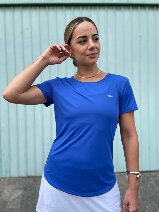 CAMISETA LOGO ICE FIT CO2 AZUL ROYAL