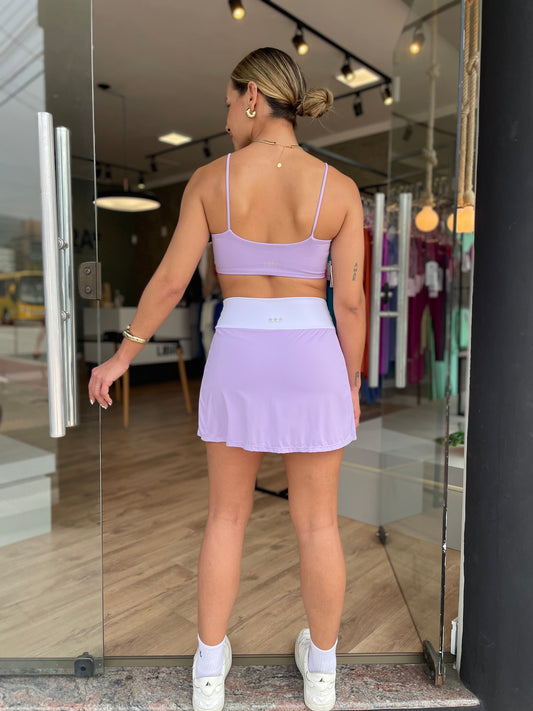 SAIA SHORTS FROST LIGHT LILÁS