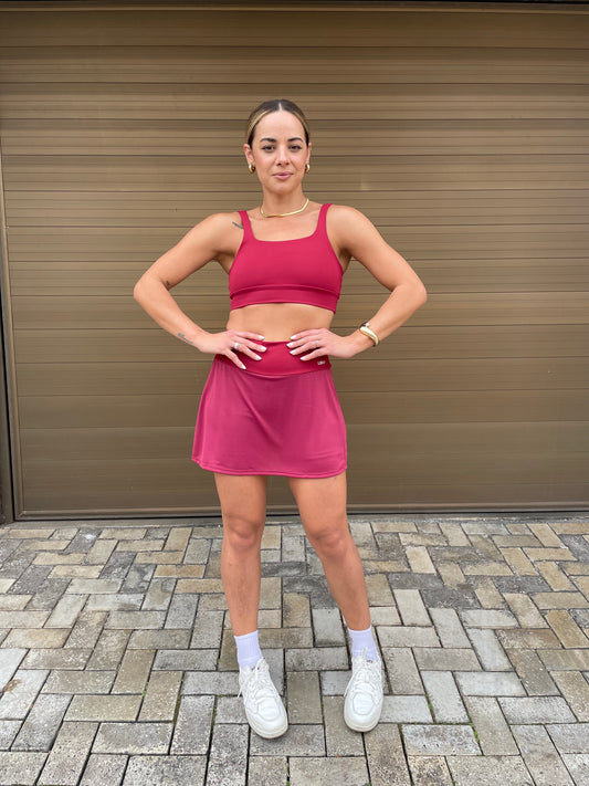 SAIA SHORTS FRESH MARSALA
