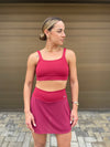 SAIA SHORTS FRESH MARSALA
