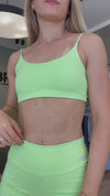 SHORTS HYPER VERDE LIMÃO